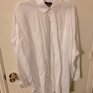 Men’s Rochester white dress shirt 20